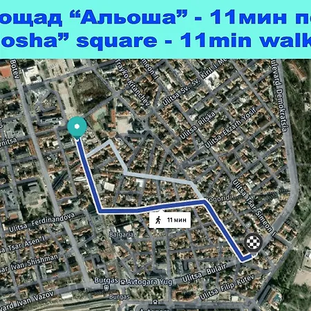 Large Flat Bulair - Excellent Location بورغاس